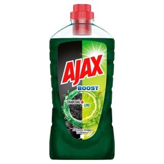 Ajax Boost Charcoal+Lime 1L, uniwersalny płyn czyszczący 1 litr