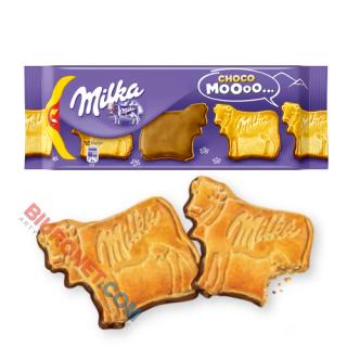 Ciastka MILKA Choco Moo, herbatniki w kształcie krówki z czekoladą 120g