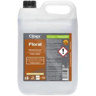 CLINEX Floral 5L, płyn do mycia podłogi, codzienna pilęgnacja posadzek zapach Mydło Marsyliańskie