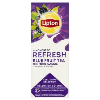 Herbata czarna Lipton Feel Good Selection Refresh, 25 torebek w kopertach owoce jagody