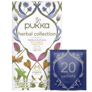 Herbata Pukka Herbal Collection, zestaw herbat 5 x 4 koperty