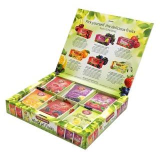 Herbata Teekanne World of Fruits, zestaw herbat w kopertach 6 x 5 kopert