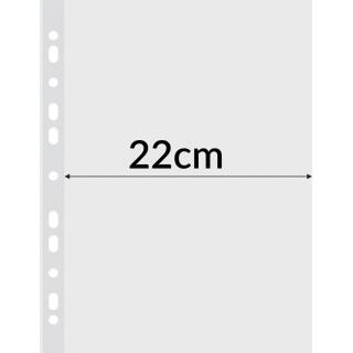 Koszulki poszerzane krystaliczne Donau A4/120 mikronów, w folii, do 120 kartek 25 sztuk