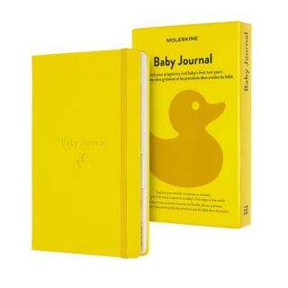 Notes Moleskine Passion Journals Baby, 400 stron żółty