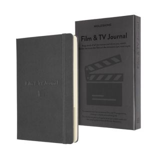 Notes Moleskine Passion Journals Movies & TV, 400 stron szary