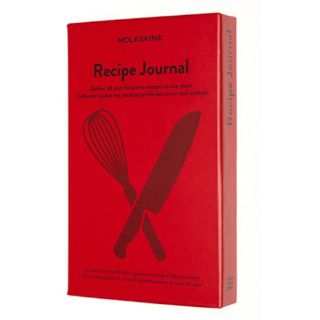 Notes Moleskine Passion Journals Recipe, 400 stron czerwony