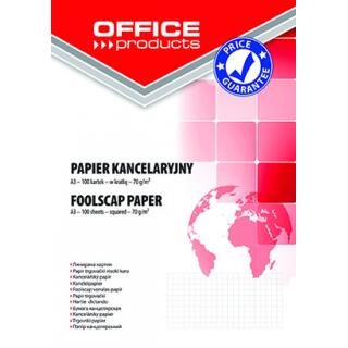 Papier kancelaryjny - podaniowy Office Products A3 - 100 arkuszy kratka