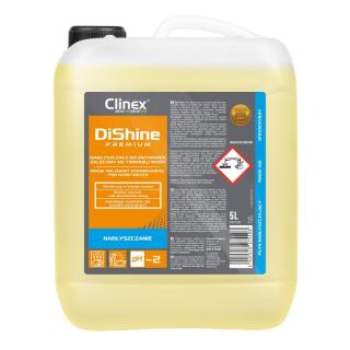 Płyn nabłyszczający naczynia CLINEX DiShine Premium do zmywarek 5 litrów