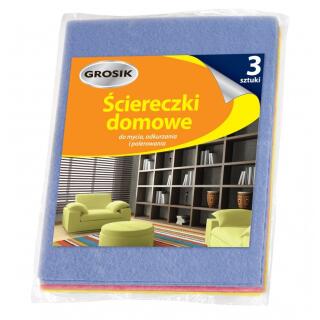 Ścierki uniwersalne Grosik w różnych kolorach 3 sztuki