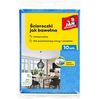 Ścierki uniwersalne Jan Niezbędny jak bawełna 34 x 45cm 10 sztuk