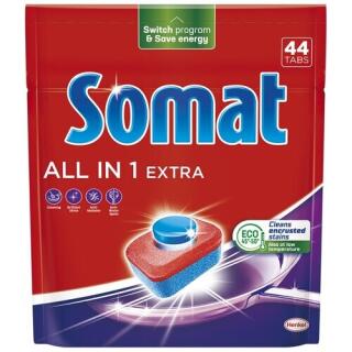 Tabletki do zmywarki Somat All In One Extra, 44 sztuki tradycyjny