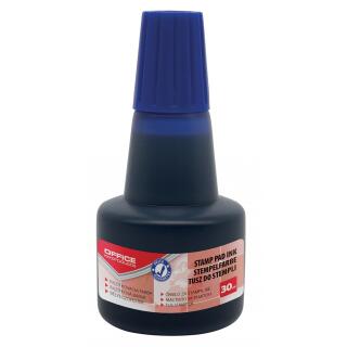 Tusz do stempli Office Products o pojemności 30ml niebieski