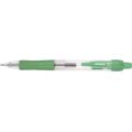 Długopis żelowy DONAU 0.5 mm, automatyczny zielony