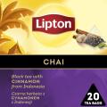 Herbata czarna Lipton Piramidka, aromatyzowana, ekspresowa, 20 torebek cynamon z Indonezji