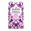 Herbata Pukka Czarny Bez i Echinacea, czarna aromatyzowana 20 kopert