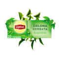 Herbata zielona Lipton Green Tea, ekspresowa, 20 torebek ze sznureczkami klasyczna