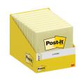 Karteczki harmonijkowe Post-it Super Sticky Z-Notes, bloczek w kolorze kanarkowym żółtym 100 karteczek