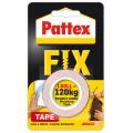 Taśma montażowa Pattex FIX, dwustronna, biała, 19mm x 1,5m do 120kg