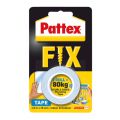 Taśma montażowa Pattex FIX, dwustronna, biała, 19mm x 1,5m do 80kg