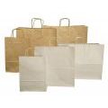 Torba papierowa EcoBag, biała, papier 100g, na prezenty 305x170x340mm