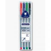 Cienkopis Staedtler Triplus S 334, zestaw kolorów w etui