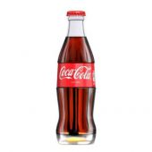 Coca Cola 0,25L, napój gazowany w butelce szklanej