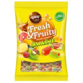 Galaretki Fresh & Fruity Kwaśne Wawel, owocowe z płynnym nad...