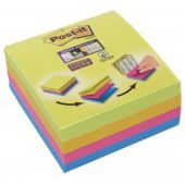 Karteczki przylepne Post-it, Super Sticky 76 x 76 mm, Multi-...