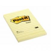 Karteczki samoprzylepne Post-it 102x152 mm, żółty bloczek w ...