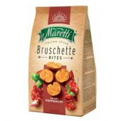 Maretti Bruschette Salami Pepperoni, chrupiące krążki pieczy...