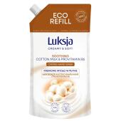 Mydło w płynie Luksja Creamy 400 ml, zapas uzupełniający Eco...