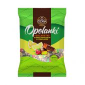 Opolanki Odra, galaretki o smaku owocowym w czekoladzie