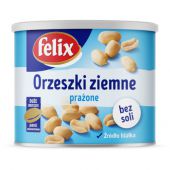 Orzeszki ziemne Felix, prażone bez soli i tłuszczu, w puszce