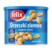 Orzeszki ziemne Felix, smażone i solone, w puszce