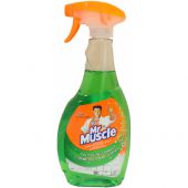 Płyn do szyb Mr.Muscle, zielony spray na bazie octu