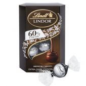 Praliny Lindt Lindor Cornet Extra Dark 60%, czekoladki deser...
