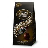 Praliny Lindt Lindor Extra Dark Bag, czekoladki deserowe z n...