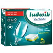 Tabletki Ludwik Classic Lemon, tabletki do zmywarek