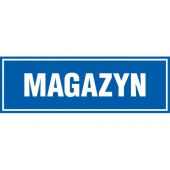 Znak informacyjny napis Magazyn TDC tabliczka