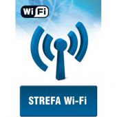 Znak tabliczka TDC, Strefa WI-FI