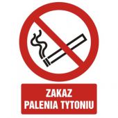 Znak TDC, Zakaz palenia tytoniu